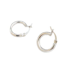 Aros en plata Inflados Chicos