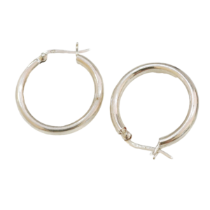 Aros inflados en plata