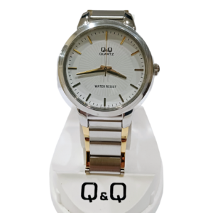 Reloj "Q&Q" malla metalica Combinada