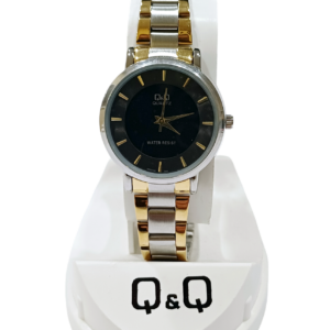 Reloj "Q&Q" malla metalica Combinado