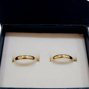 Alianzas en Oro 18 kilates 3 mm