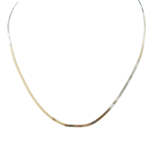Cadena flex en plata 2 mm