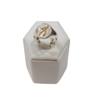 Anillo ISEF plata y oro