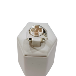 Anillo Auxiliar de Servicio plata y oro