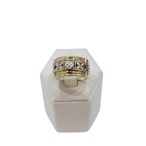 Anillo guarda plata y oro