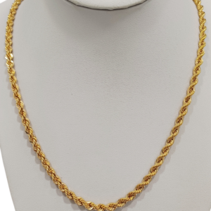 Cadena soga en Oro 10 kilates