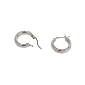 Aros inflados en plata