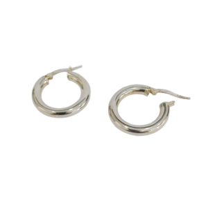 Aros inflados de plata