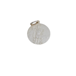 Dije San Expedito en plata