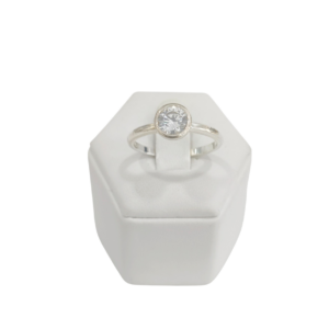 Cintillo de plata con cubic