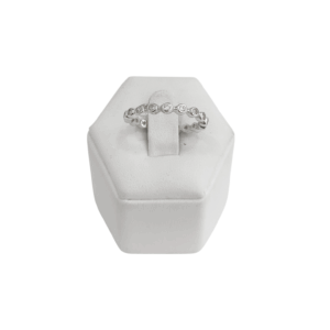 Anillo en plata con cubic
