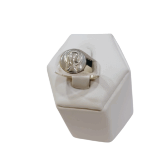Anillo Virgen Niña en plata
