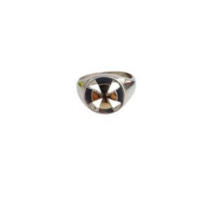 Anillo Rosario Vasco plata y oro