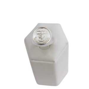 Anillo Gauchito Gil en plata