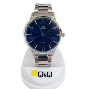 Reloj "Q & Q" para caballero malla metal