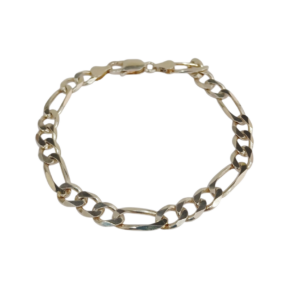 Pulsera de plata modelo Cartier para caballero