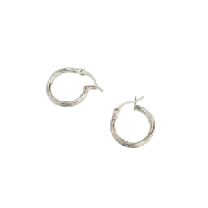 Aros torneados en plata