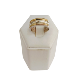 Anillo Atlante plata y oro