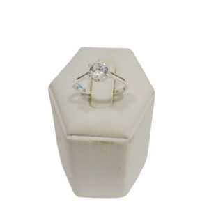 Cintillo de plata con piedra cubic