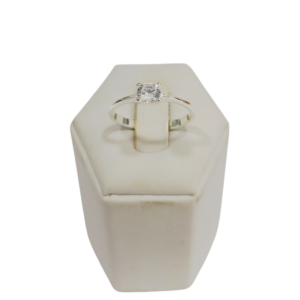 Cintillo de plata con piedra cubic