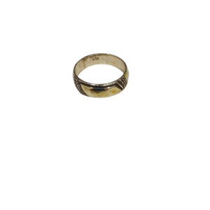 Anillo plata y oro