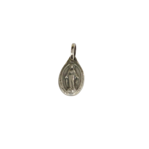 Dije Virgen Milagrosa en plata